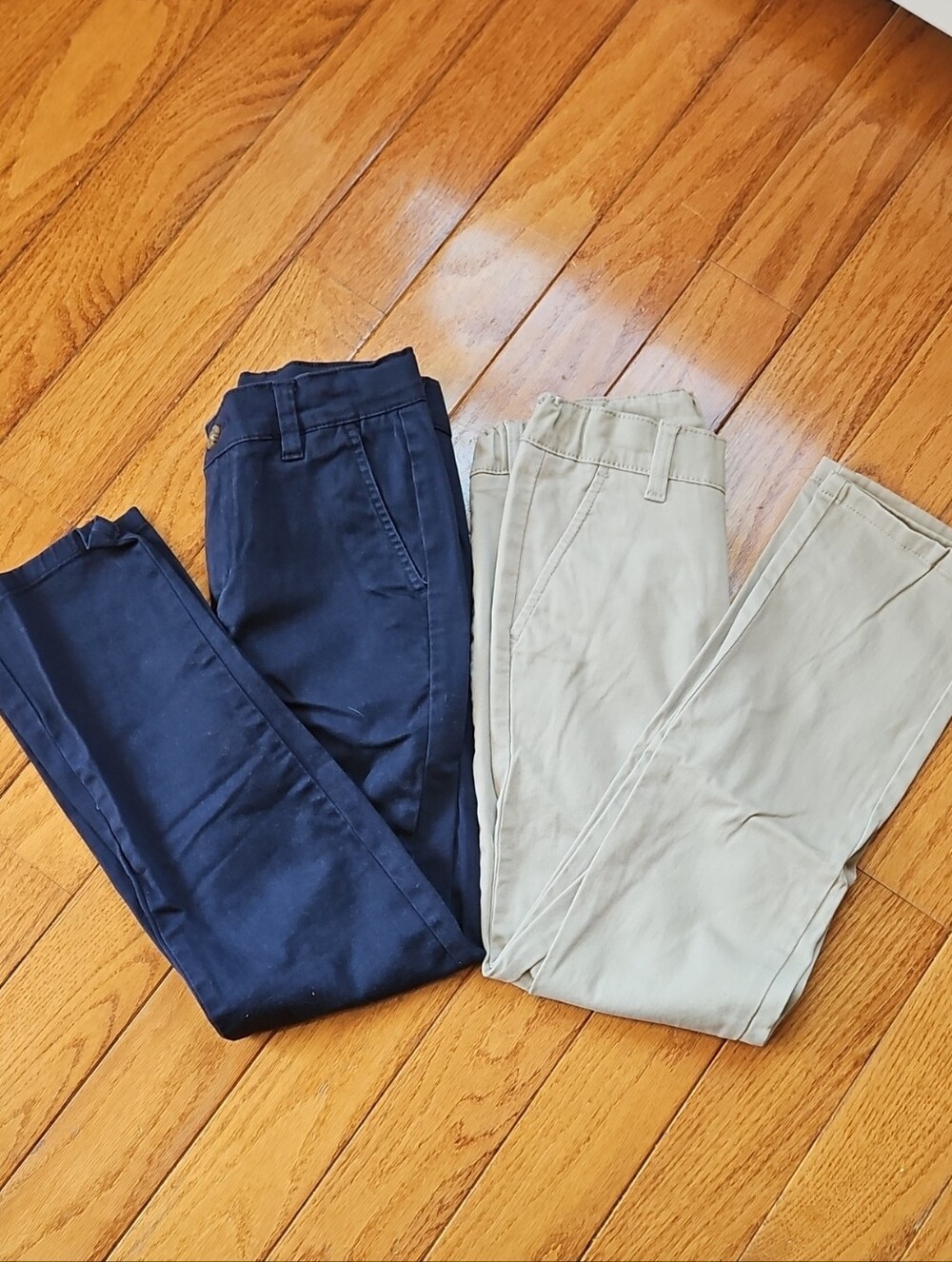 Boy's IZOD Classic Chino Pants - Navy and Khaki